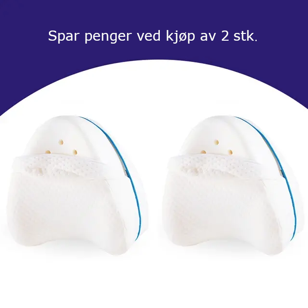 Ergonomisk knepute for sideliggere