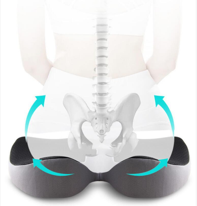 Ergonomisk sittepute – memory foam